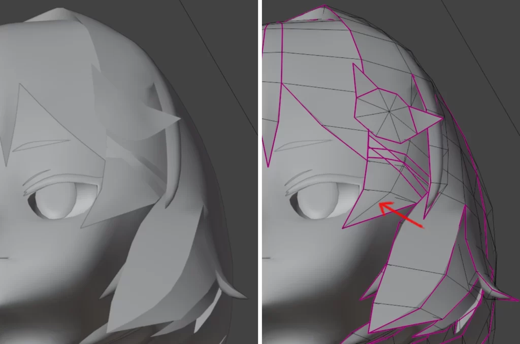 クリースとシャープを解除